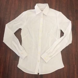 White button down shirt.
